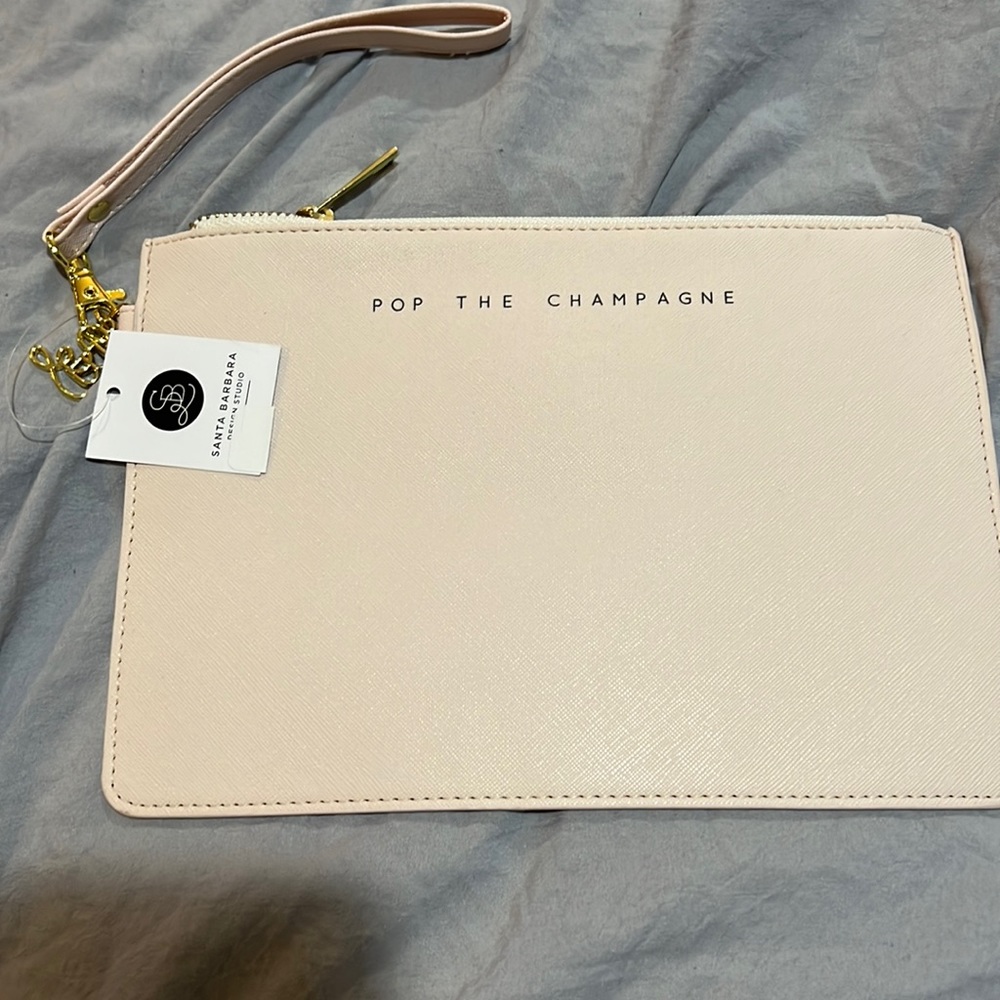 Pink wristlet